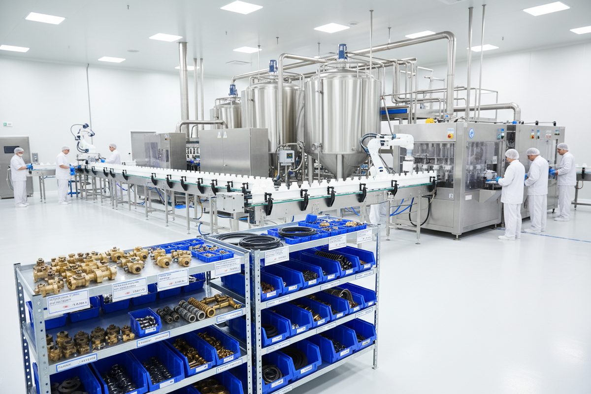 How Dairy Plants Can Prevent Production Bottlenecks Through Strategic Spare Parts Stocking